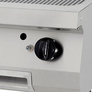 Maxima Premium Griddle, Grooved, Single Unit, Gas, additional view