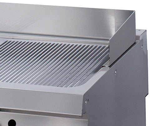 Maxima Premium Griddle, Half Grooved Chrome, Double Unit, Electric, additional view