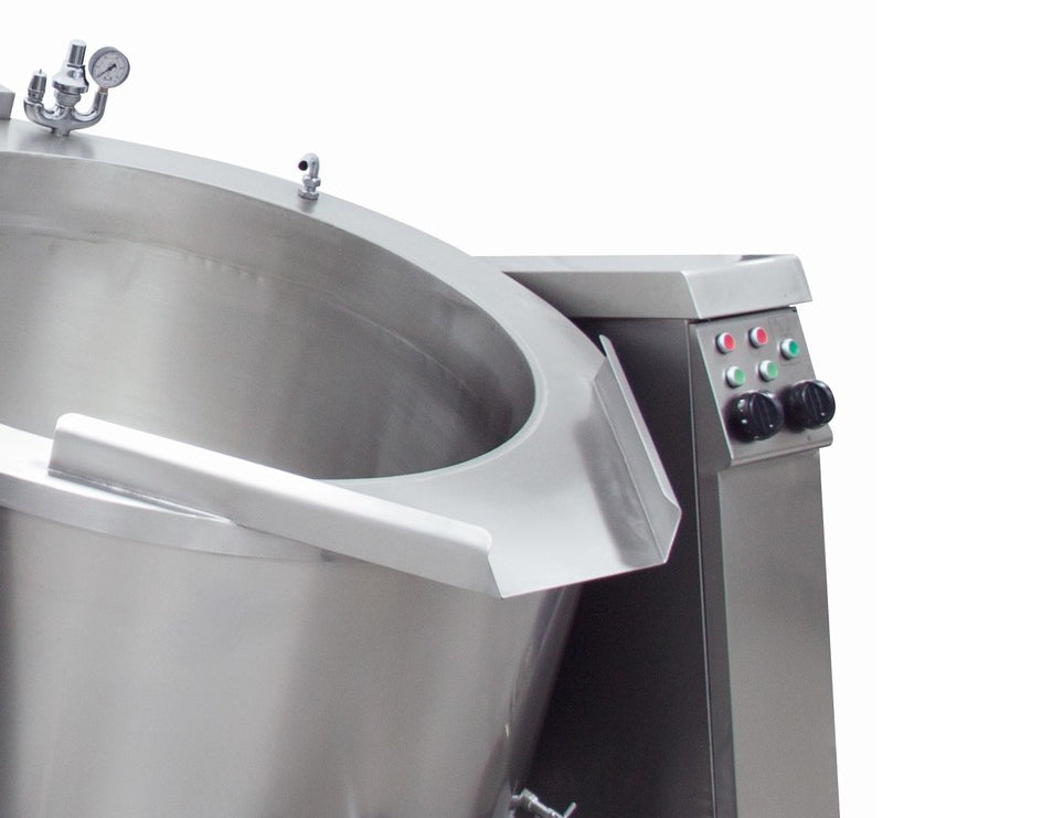 Maxima Tilting Boiling Pan, 550 L, Indirect, Gas, additional view