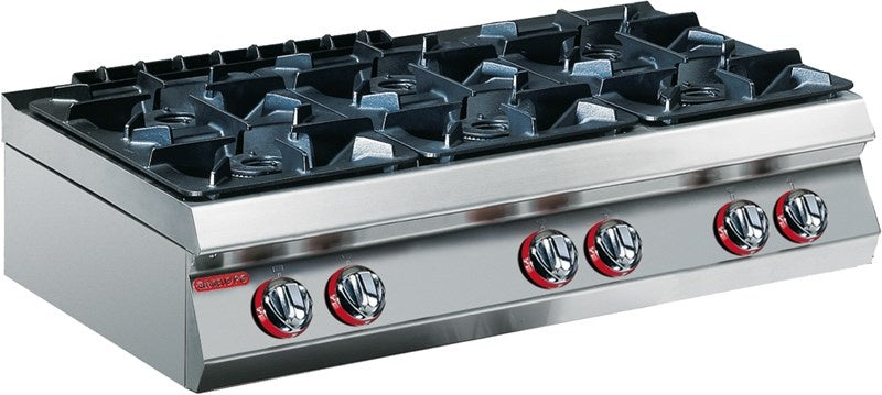 Gas Boiling Top, 2 Burners, Line 700