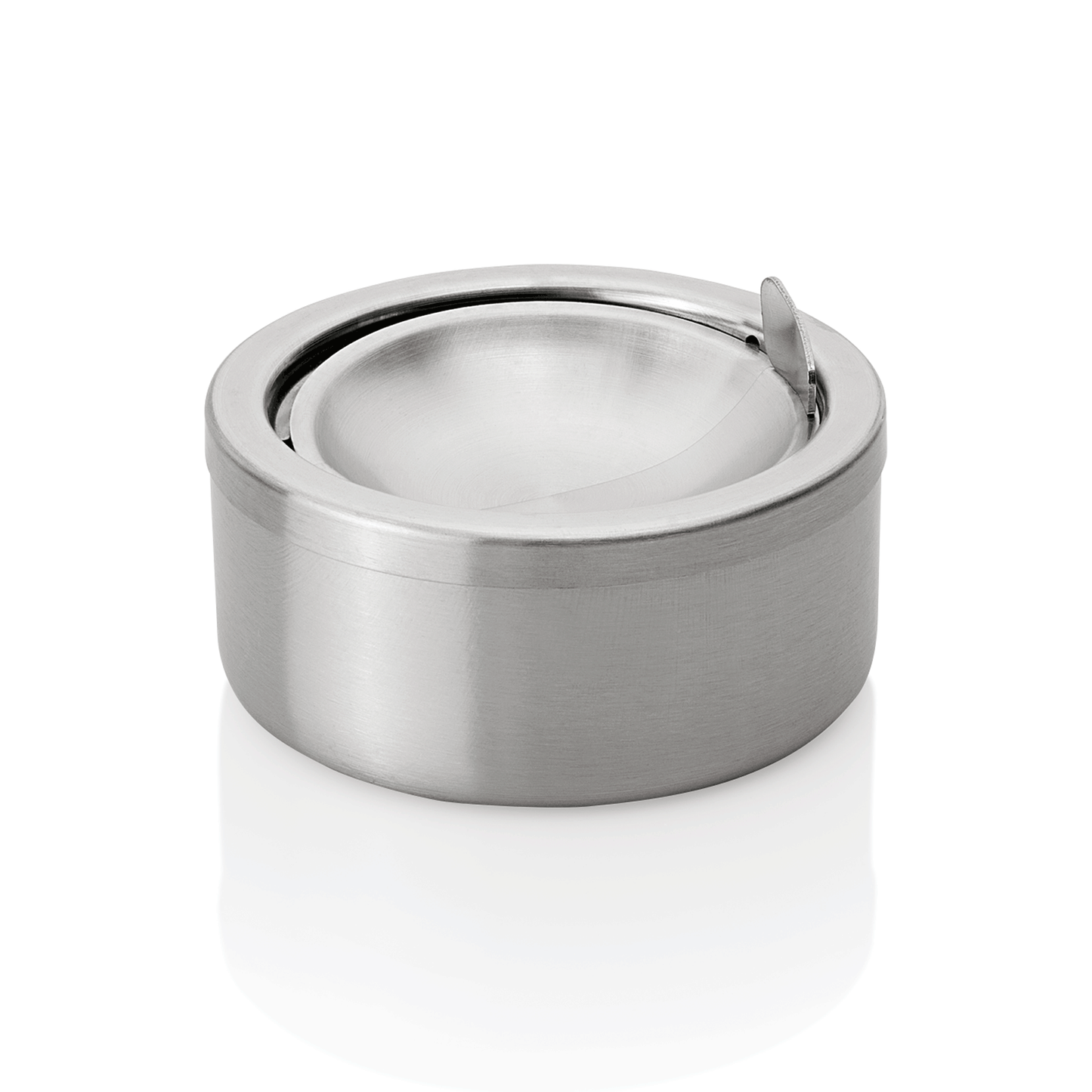 Was Push-Open Ashtray, Stainless Steel, Ø115 mm