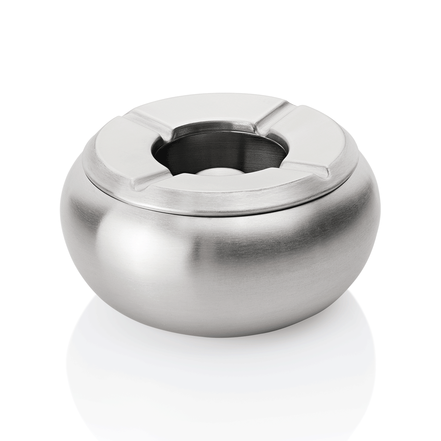 Was Wind Ashtray, Stainless Steel, Ø145 mm