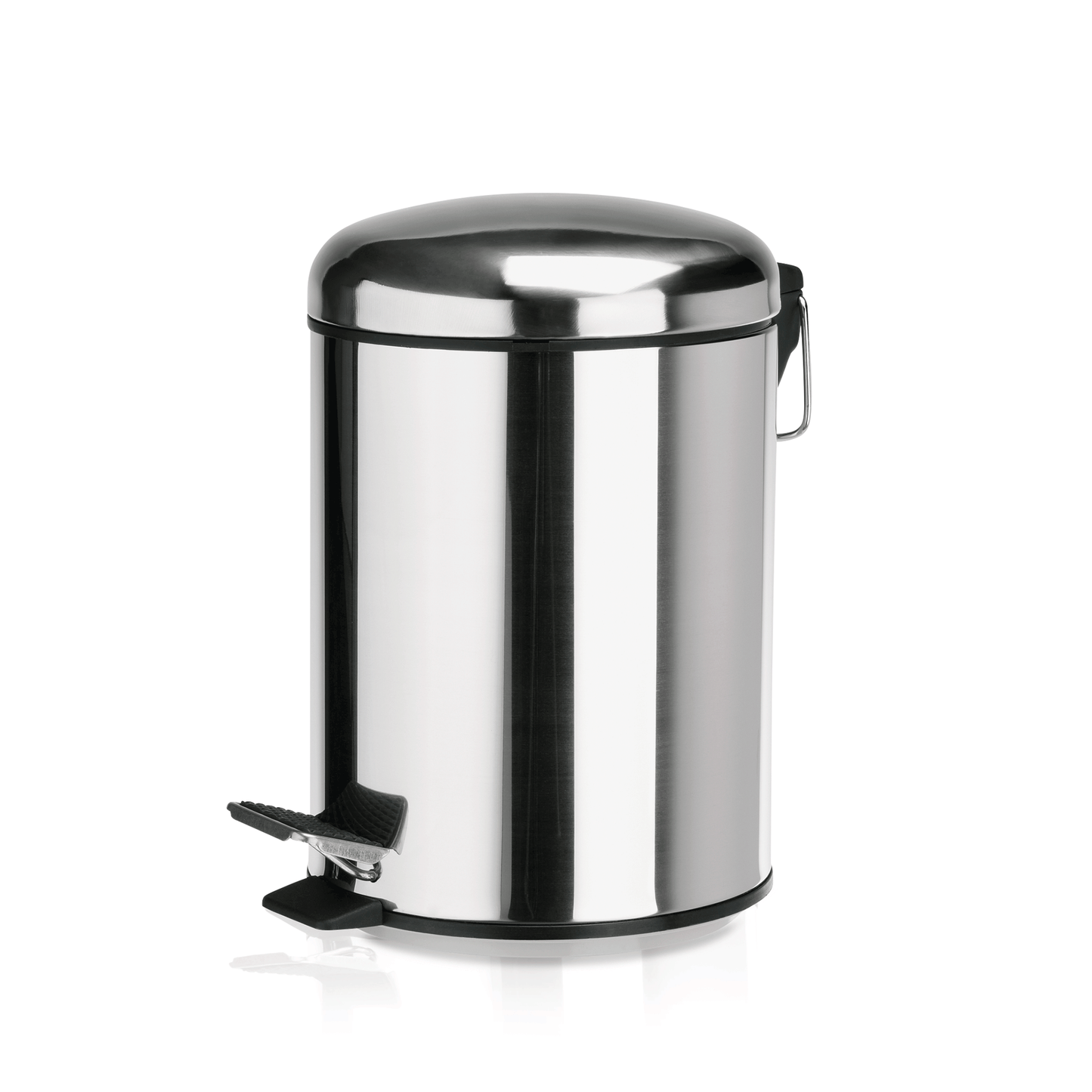 Was Pedal Bin with Plastic Insert, Ø200 mm, 5 L, Stainless Steel