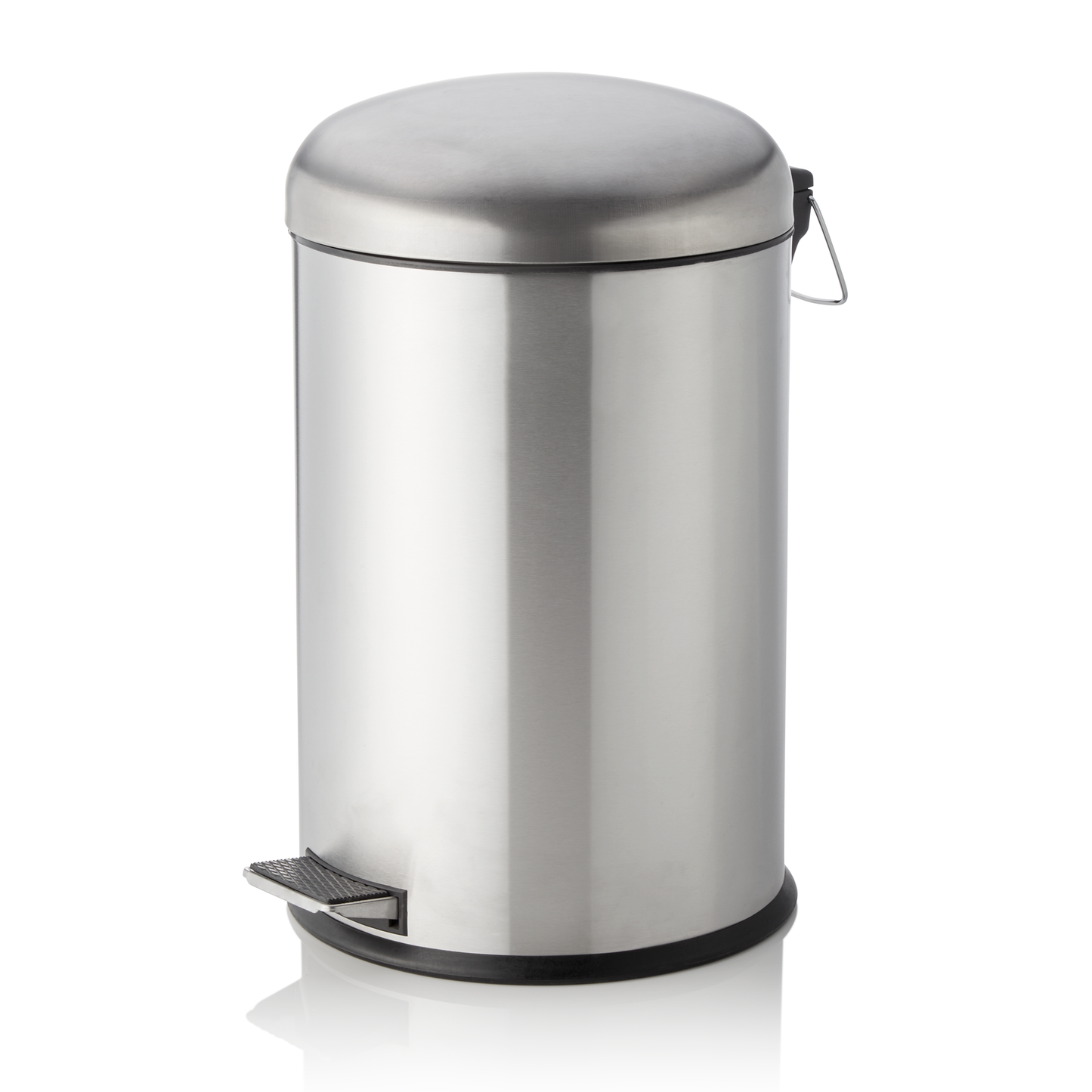 Was Pedal Bin with Plastic Insert, Ø300 mm, 20 L, Stainless Steel