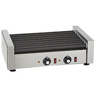 Electric Roller Sausage Grill, 8 Rollers, 2 Zones, 1.25 kW