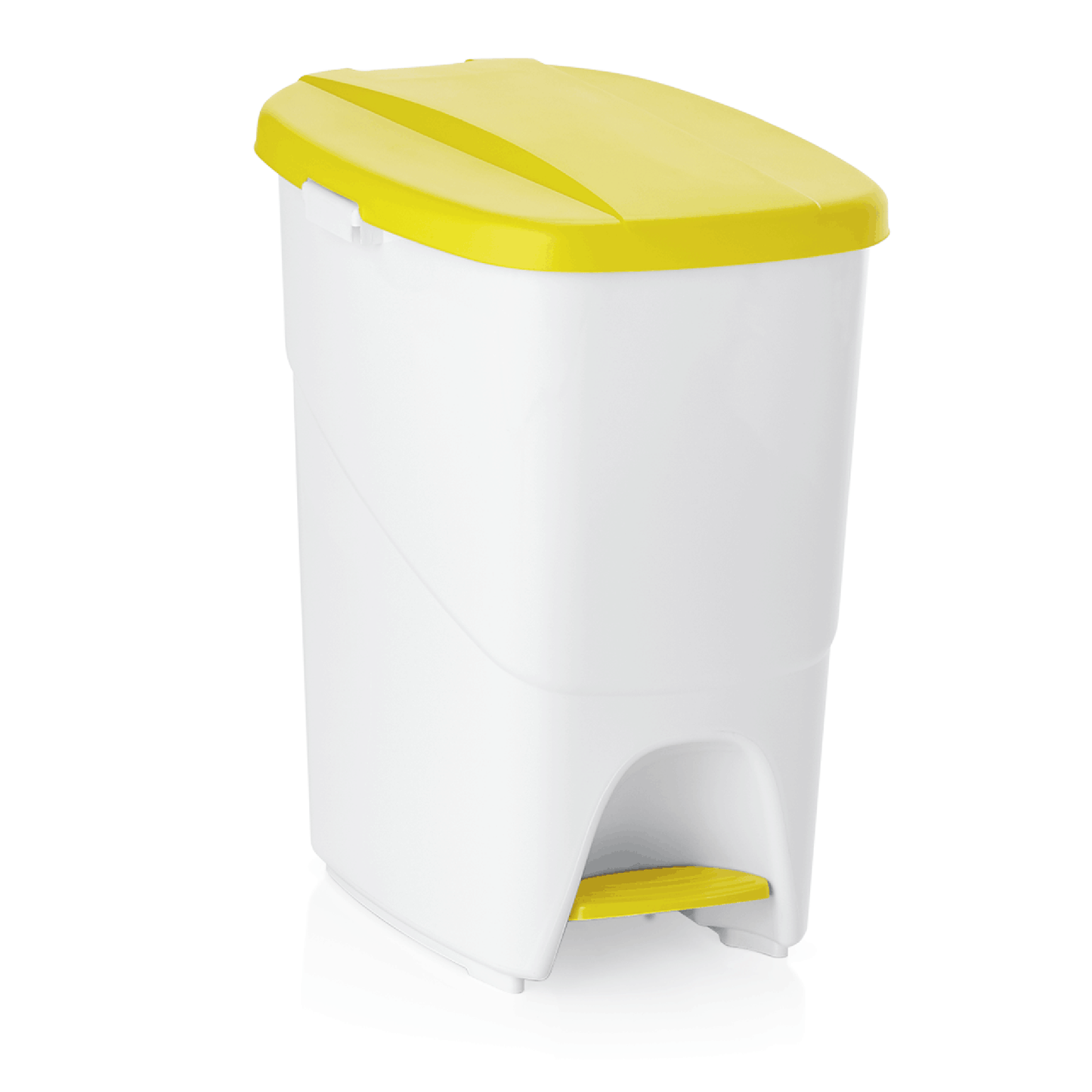 Was Made-in-EU Pedal Bin, Yellow, 25 L