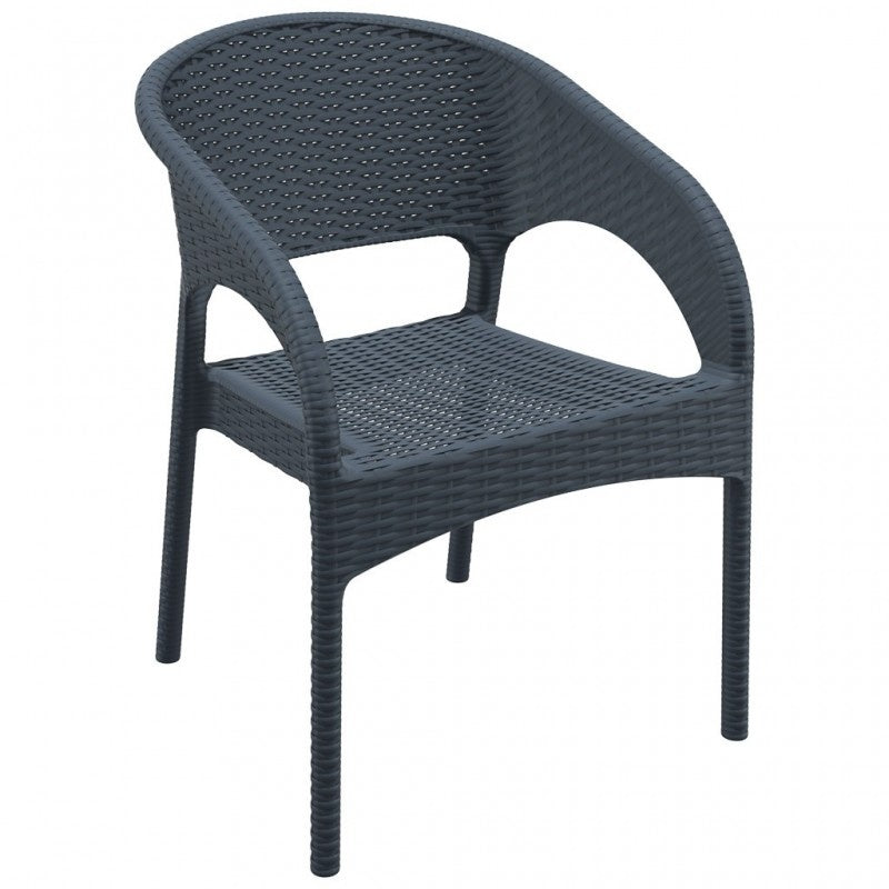 Panama Stackable Armchair, 150 kg, Indoor/Outdoor
