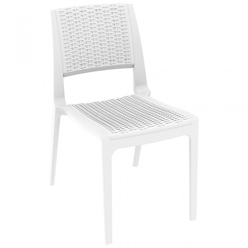 Verona Stackable Chair, Polypropylene, Indoor/Outdoor