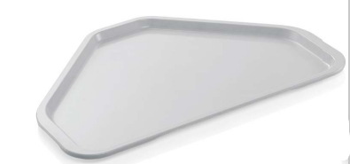 Trapezoid Serving Tray, 480x340mm, Black