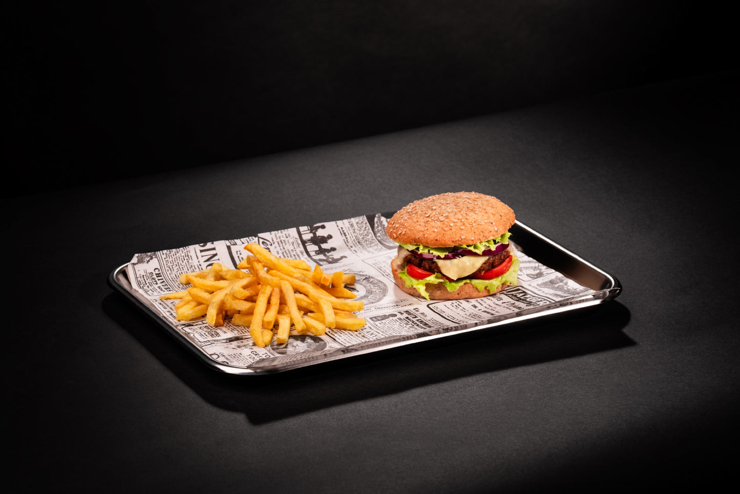 Was Burger Tray, 390 x 272 mm