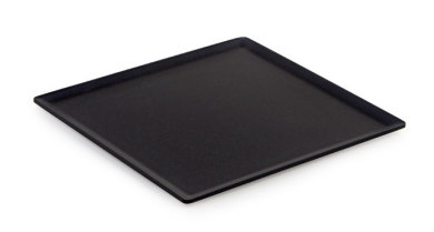 Flat Pastry Cabinet Tray, 200×200×5 mm, Grey