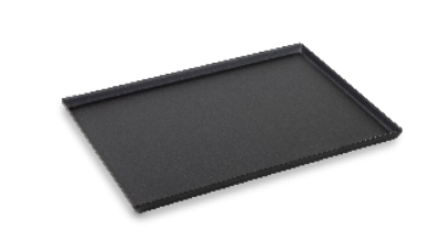 System Edged Acrylic Tray, 400x300mm, Dark Smoke