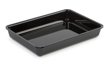 Counter Tray, Dark Smoke, 260x190x40 mm, 1.09 L
