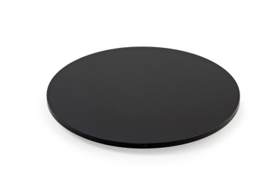 Round Display Tray, Black, Ø200 × H5 mm
