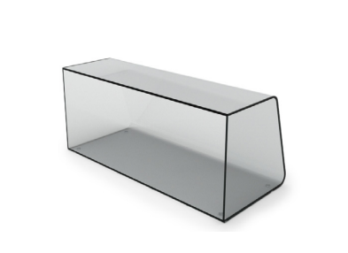 Closed Display Dish for Meat Cabinets, 5mm, 1000mm