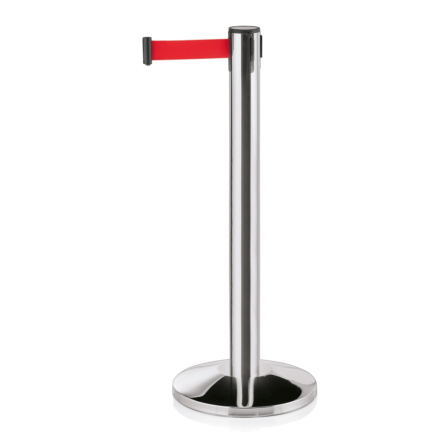 Was Barrier Post Largeflex, 450 cm Red Webbing, Set of 2