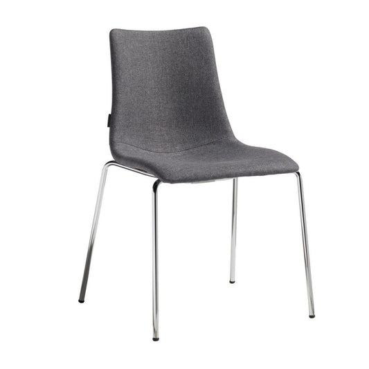 SCAB Design Zebra Pop Stackable Chair, 4-Leg, 460 mm Seat