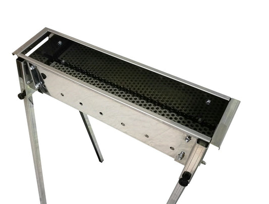 Charcoal Channel Grill for Arrosticini, 50 Skewers