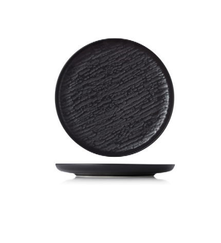 Nova Smoke Flat Plate, Porcelain, Ø190 mm