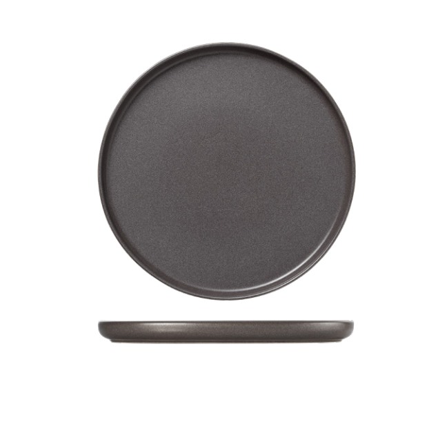 ROCKZZERO One Stone Grey Plate, Ø330 mm