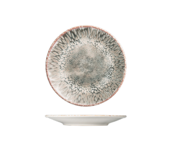 Coupe Iris Flat Plate, Stoneware, 210mm