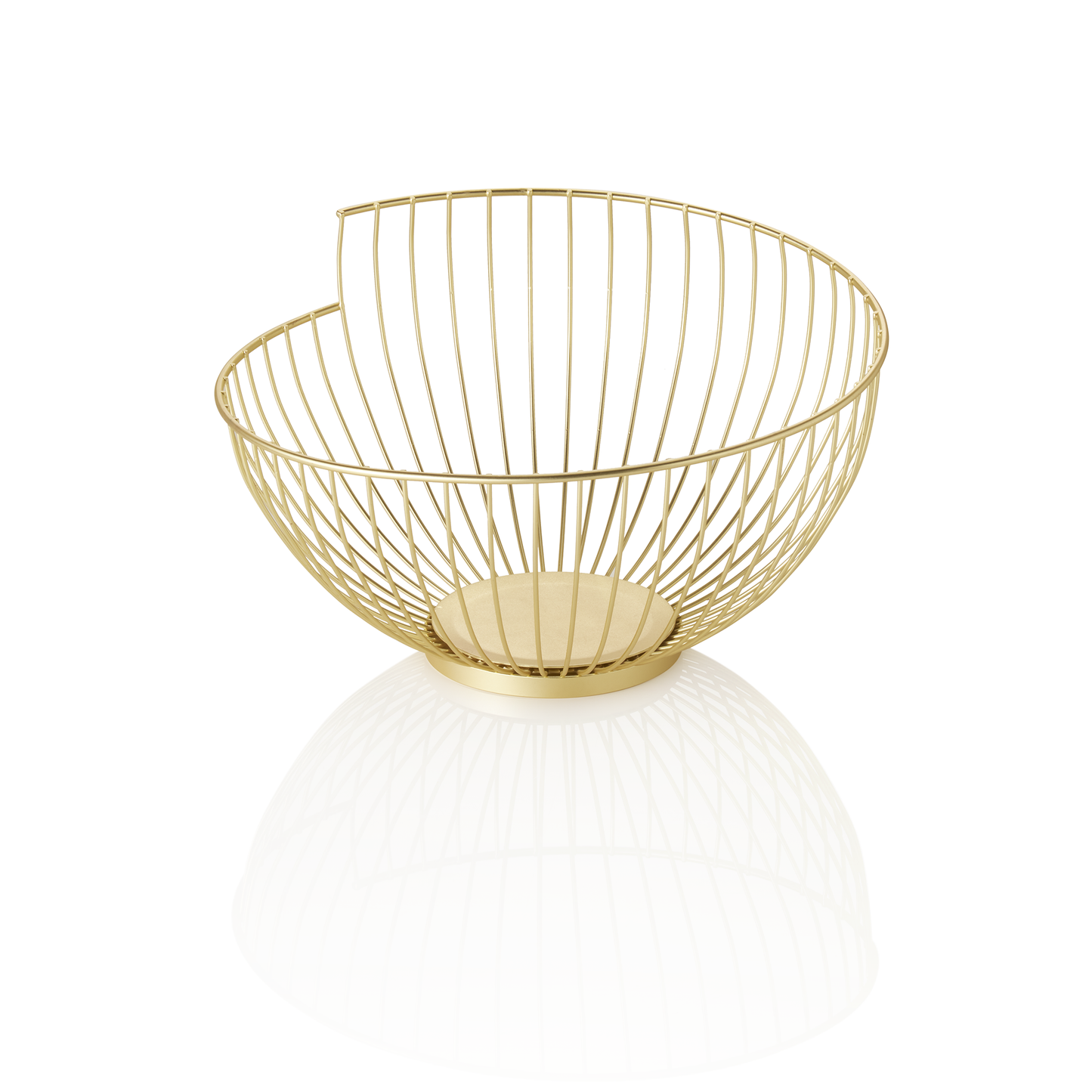 Was Basket, Gold, Ø280 mm