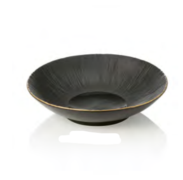 Maya Kuro Porcelain Bowl Set, 190 mm, 4 pcs