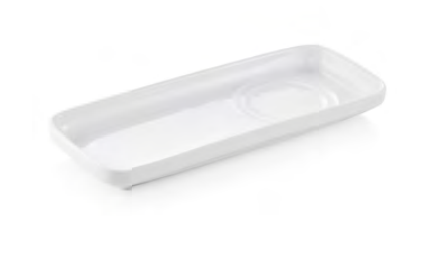 Hamburg System Rectangular Plate Set, 230x90mm, 6 pcs