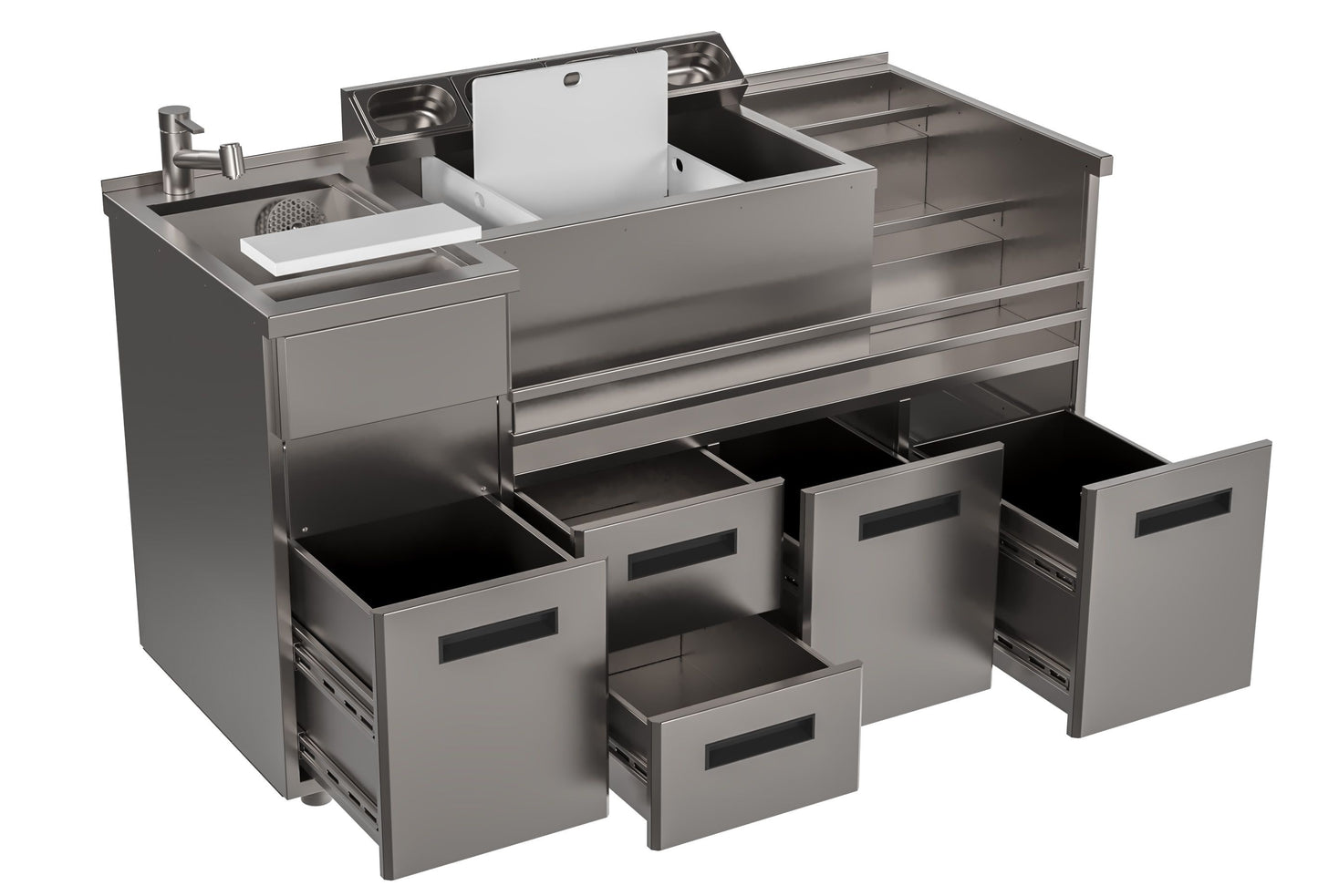 Clover Bar Module, 1500 × 650 × 900 mm