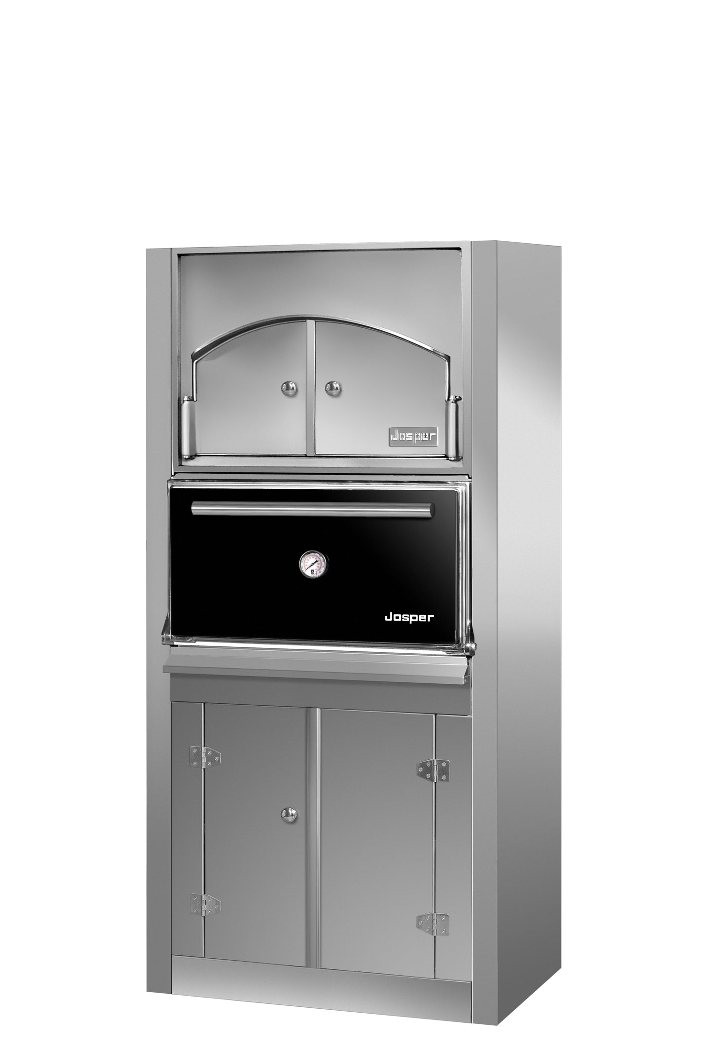 Charcoal Broiler Oven, Cabinet Base, 2x GN 1/1