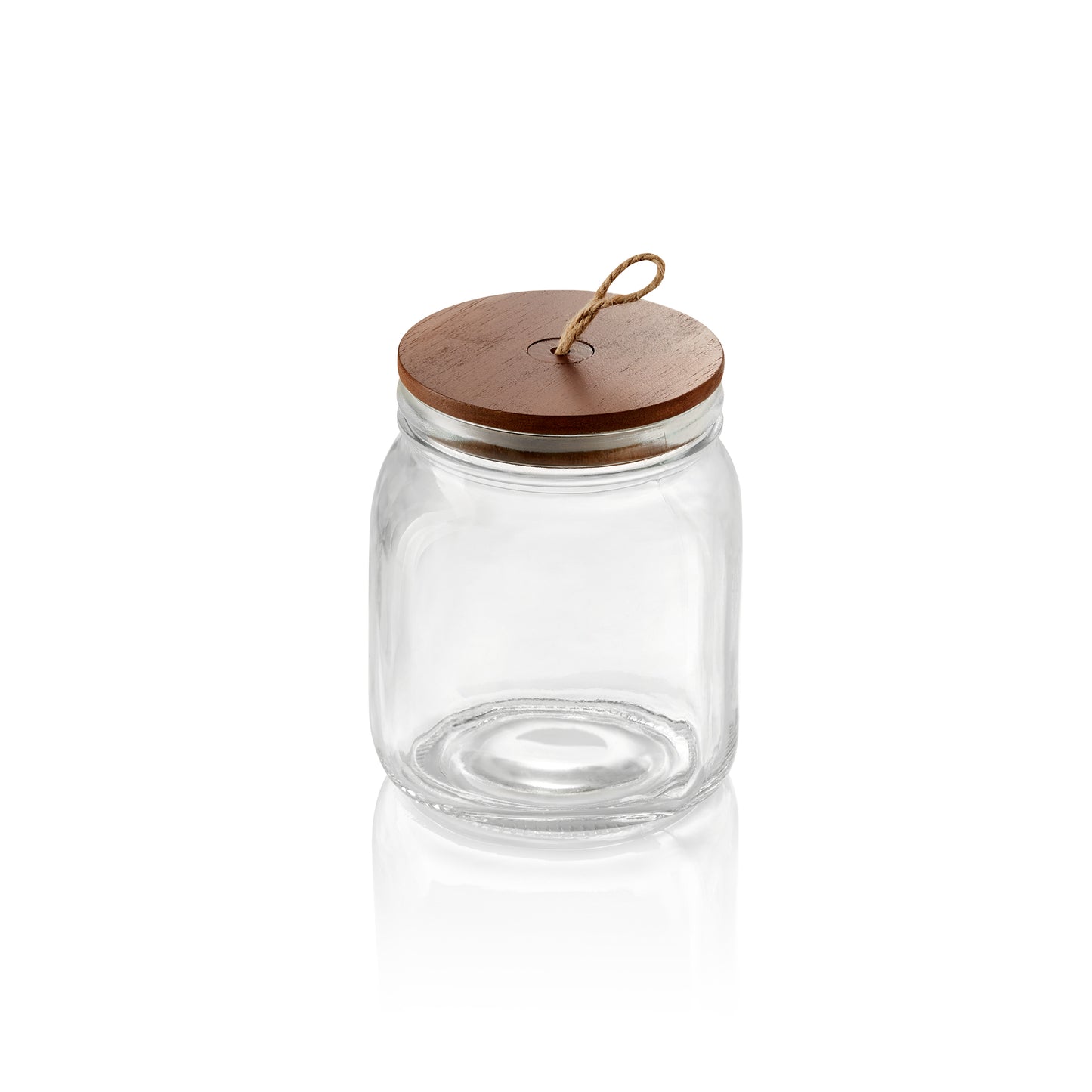 Was Storage Jar with Acacia Lid, 1 L