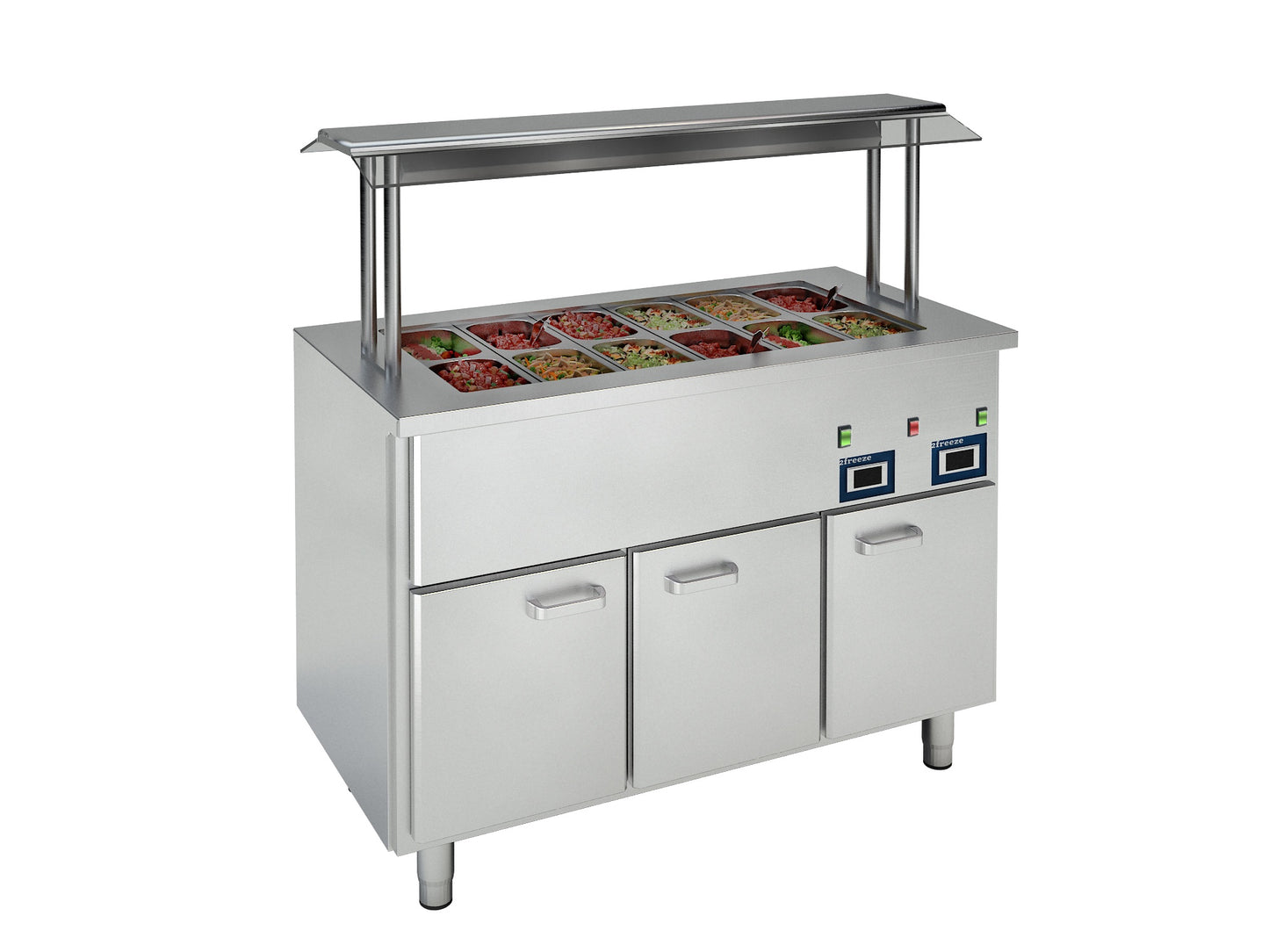 2freeze Heating table (warming tray)