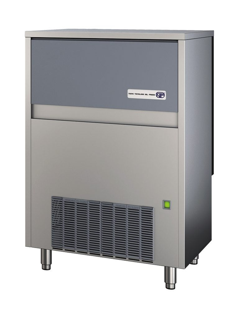 Gourmet Cube Ice Maker, 100 kg/24h, 60 kg Bin