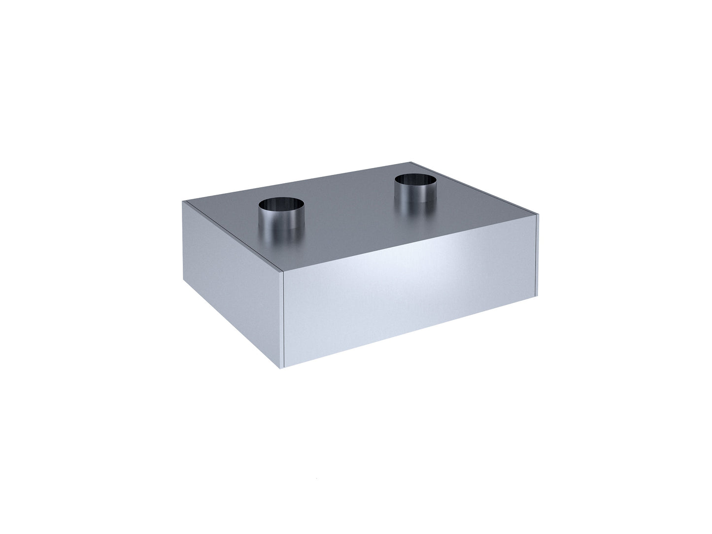 Island exhaust hood