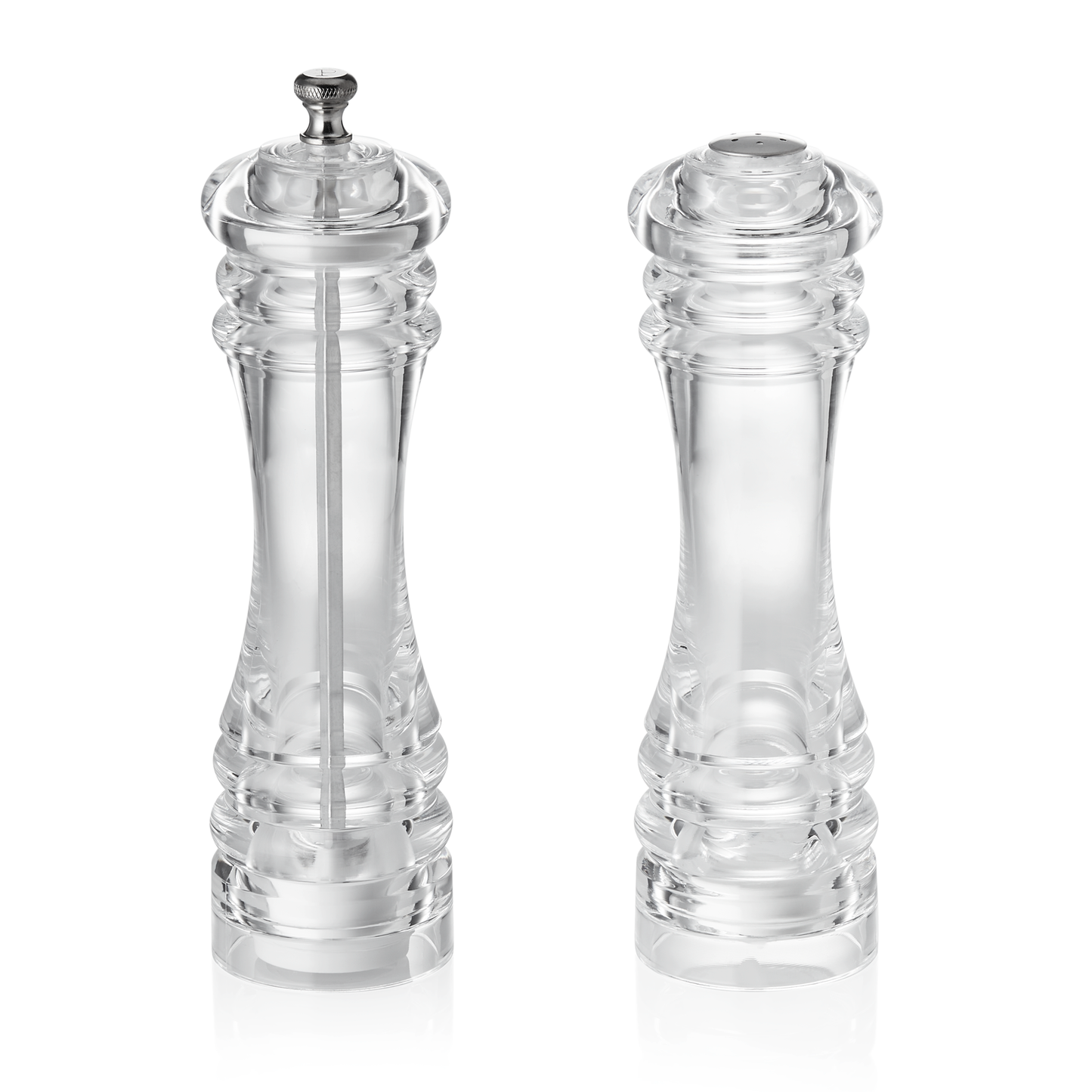 Was Salt Shaker & Pepper Mill Set Classic Mill Acryl, 205 mm