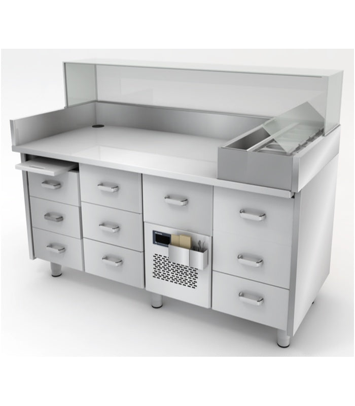 Refrigerated Cold Table, 1660mm, +2/+6°C
