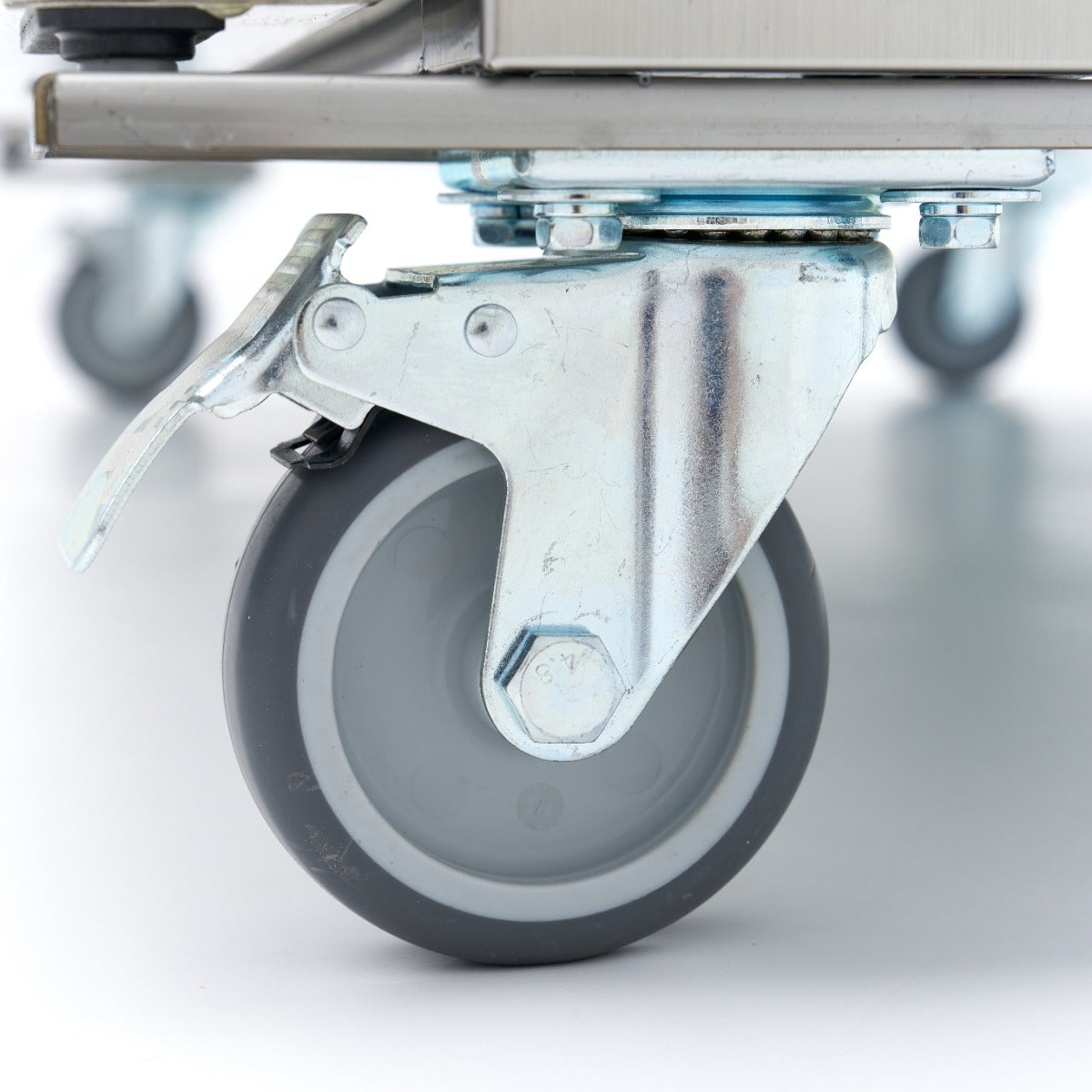 Maxima Fridge 800 L, on Wheels, Stainless Steel, additional view