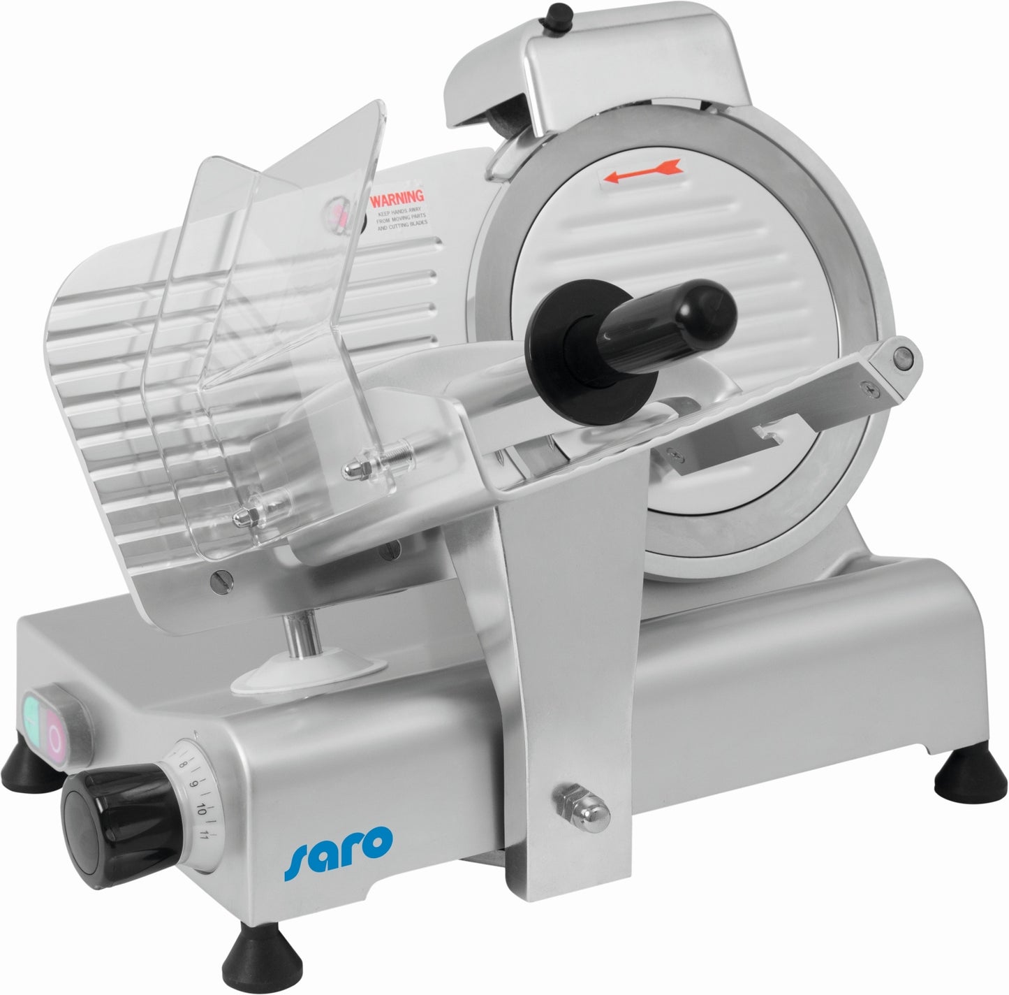 Electric Food Slicer, 220 mm Blade, 0–9 mm