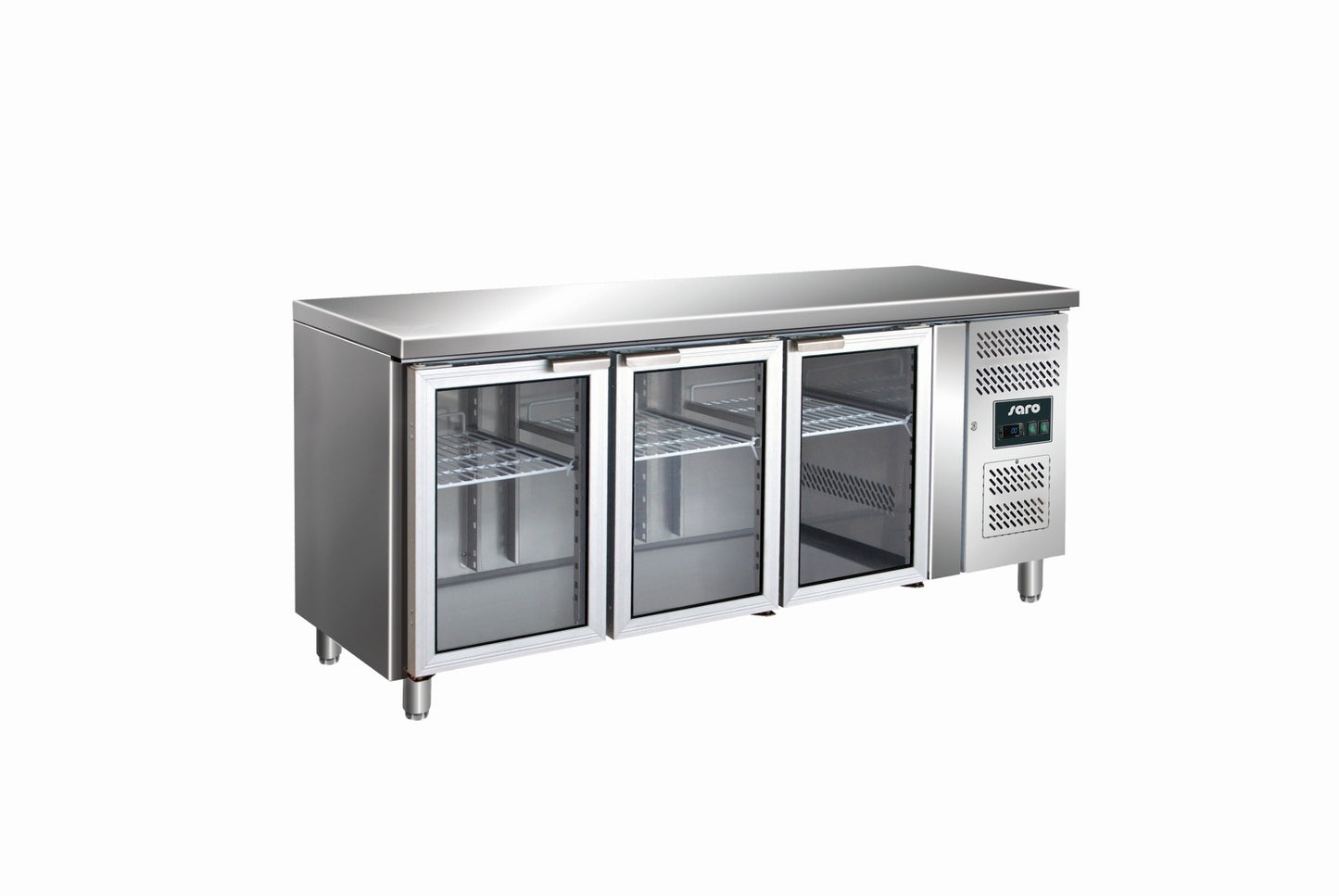 Refrigerated Cooling Table, 3 Glass Doors, 464 L