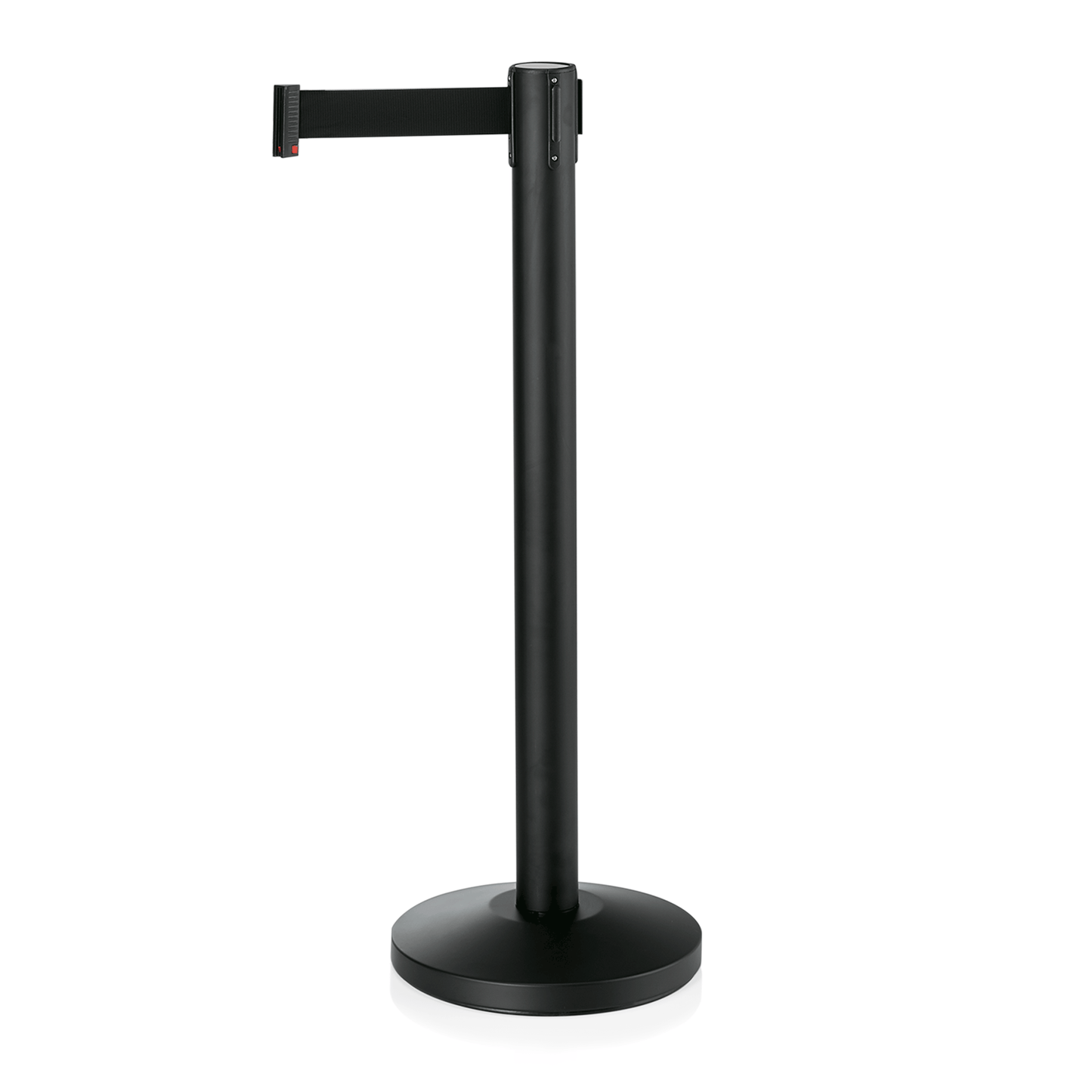 Was Barrier Post Set Lightflex, Black, Black Webbing, Set of 2