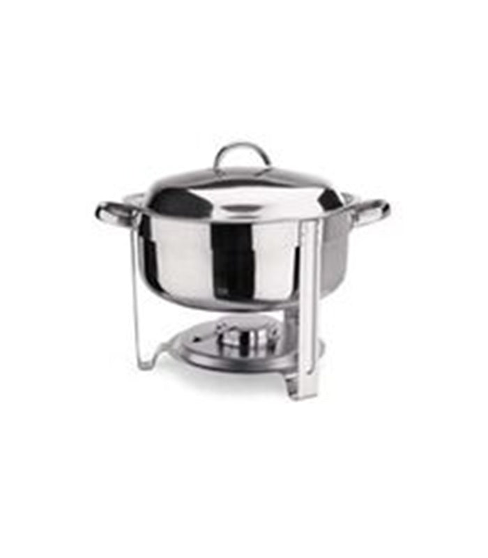 Round Chafing Dish, Candle Heated, 13.5 L