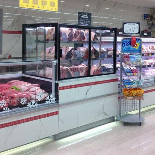 Refrigerated Serve-Over Counter, Stainless Steel