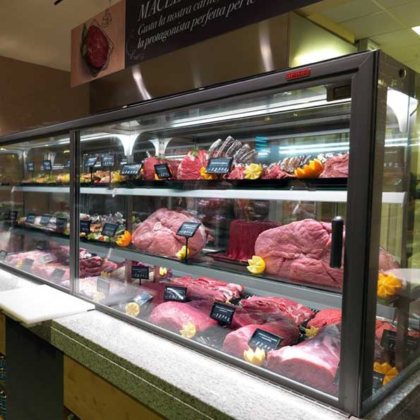 Refrigerated Serve-Over Counter, Stainless Steel