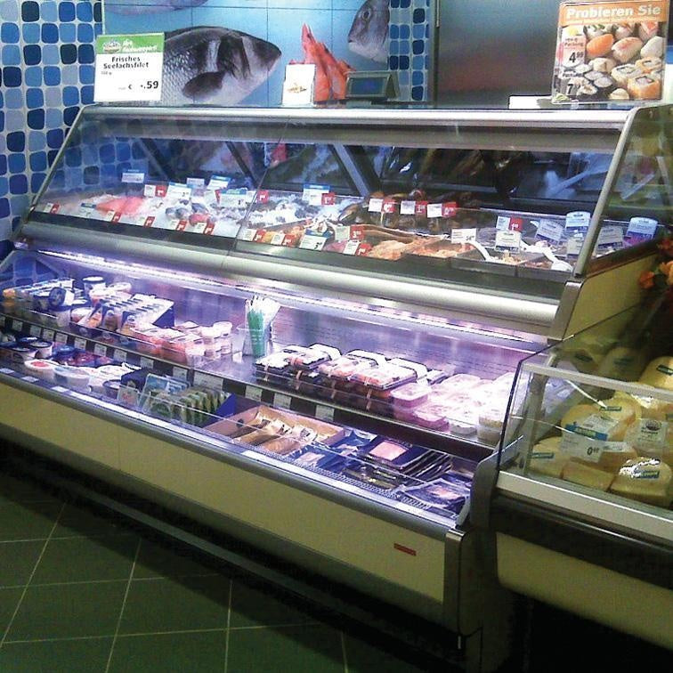 Refrigerated Serve-Over Counter, Stainless Steel
