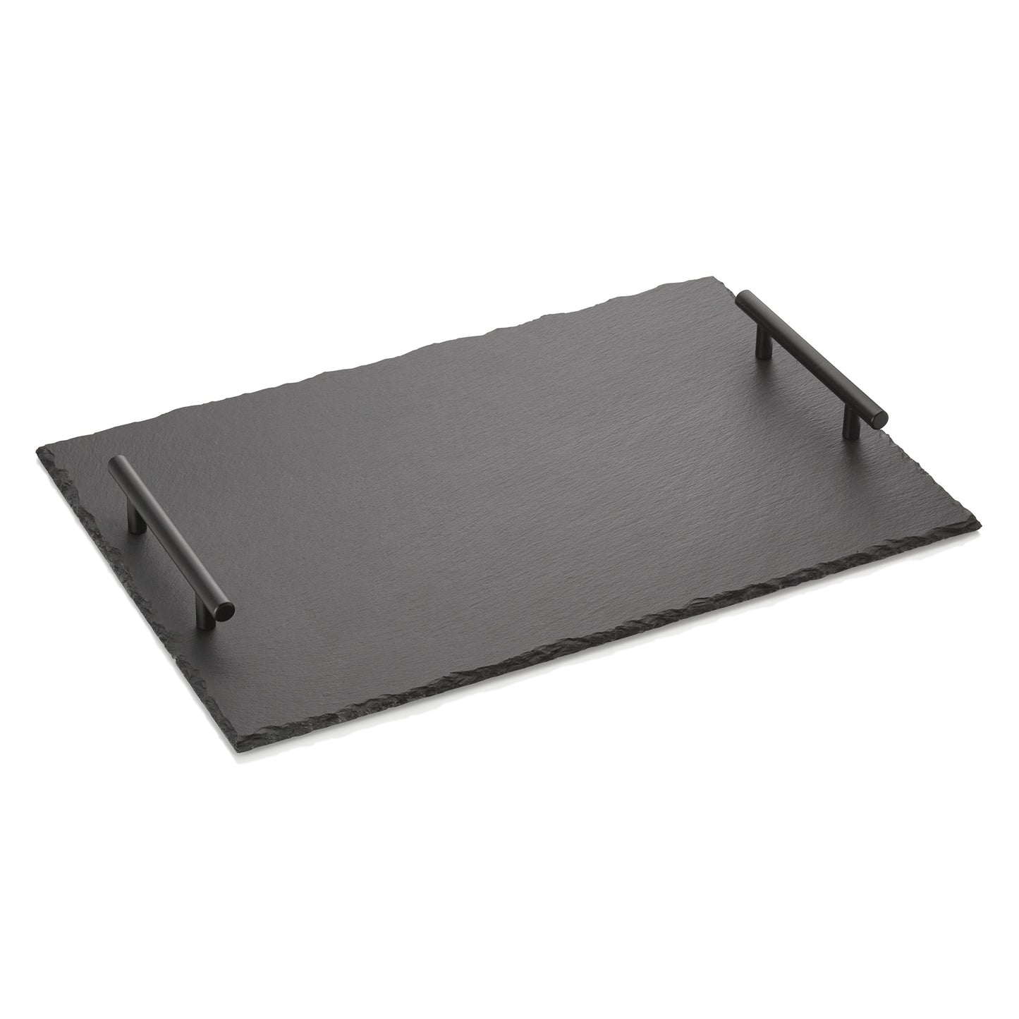 Was Slate Line Natural Slate Plate with Handles, 450×300 mm