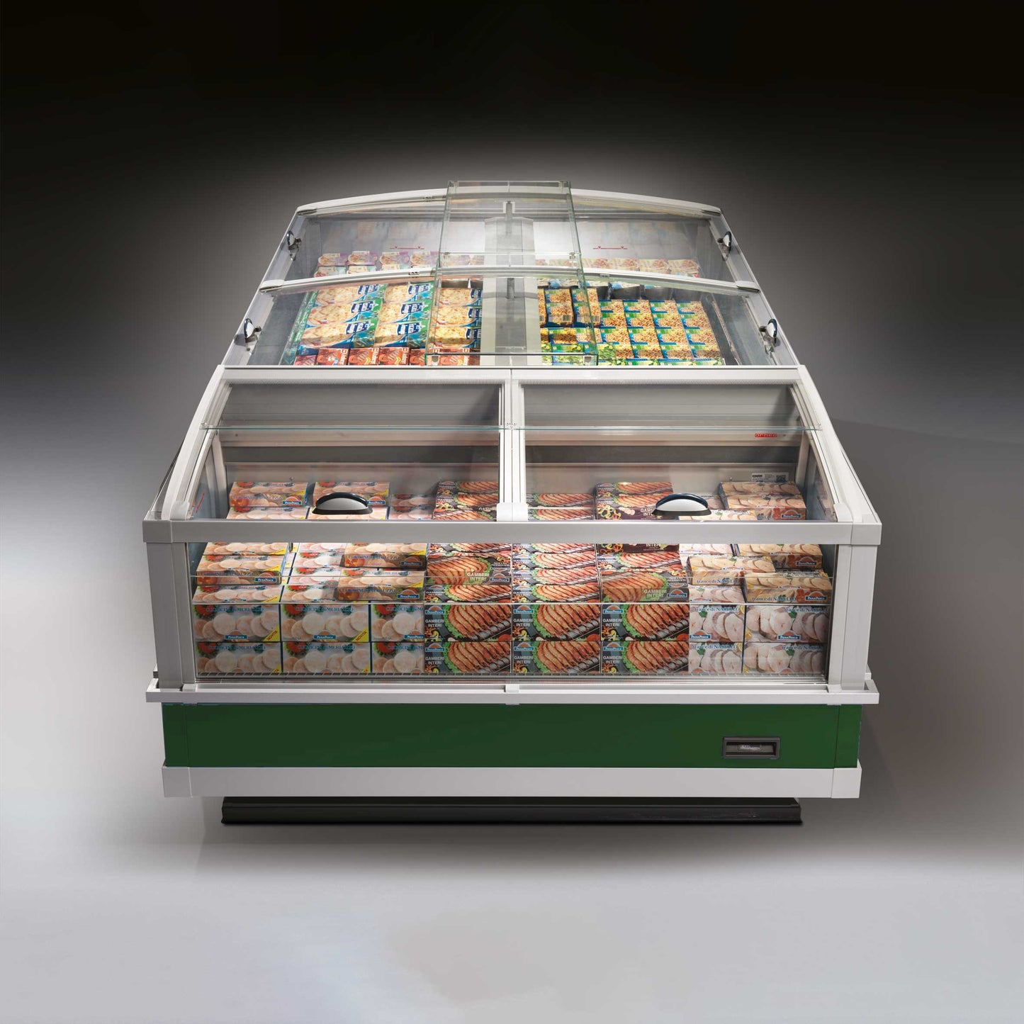 Closed Refrigerated Island, 4-Panel, Remote