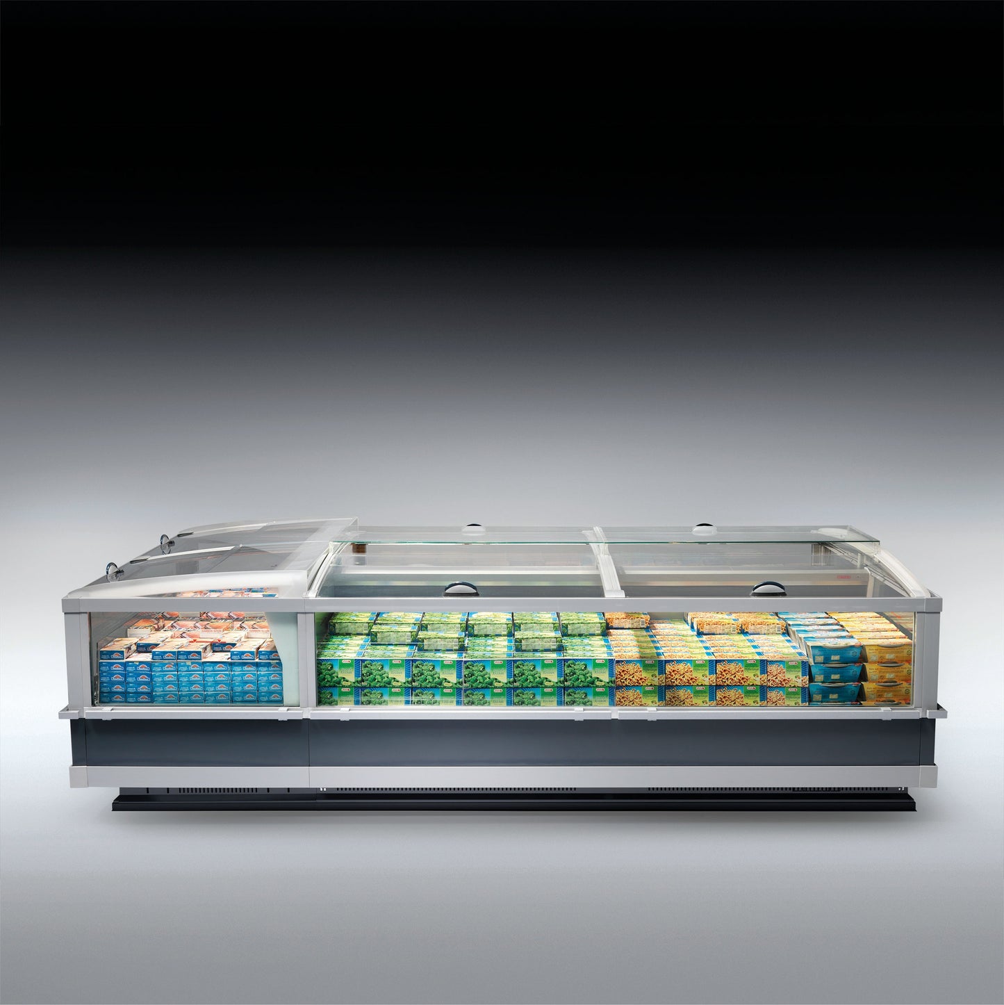 Closed Refrigerated Island, Twin, Remote, Frozen