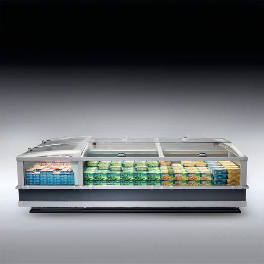 Closed Refrigerated Island, Twin, Remote, Frozen