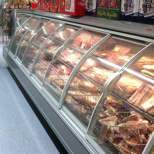 Semi-Vertical Refrigerated Display Cabinet, Remote