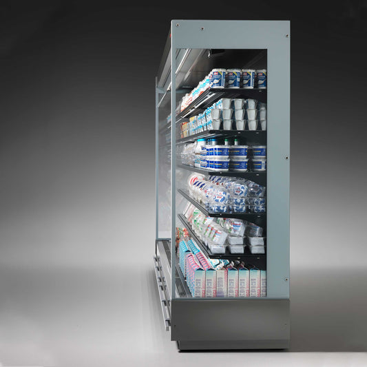 Panama Open Semi-Vertical Display, 0/+4°C, Remote